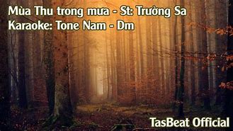 Karaoke Tháng Tám Mùa Thu Tone Nam